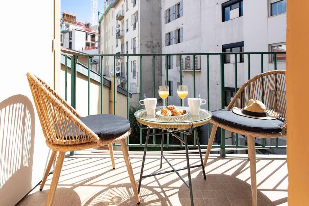 L19 1Bdr Massena Central 2Mins Sea/Promenadeac/Balcony Nice Dış mekan fotoğraf